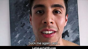 Young Straight Latino Jock Stud With Muscles Paid By Gay Stranger POV