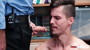 Super Straight Sucks Gay Cop To Get Out Of A Sticky Situation
