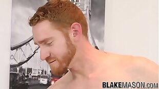 Ginger homo anally fucks his smooth twink lover