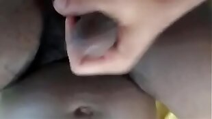 first fuck's load used as second fuck's lube - bareback fucking creampie
